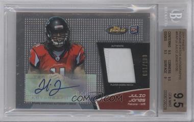 2011 Topps Finest - Rookie Autograph Patch #RAP-JJ - Julio Jones /100 [BGS 9.5 GEM MINT]