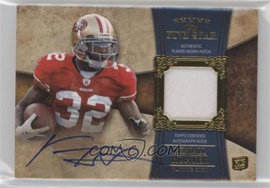 2011 Topps Five Star - [Base] - Gold #157 - Rookie Patch Autograph - Kendall Hunter /55