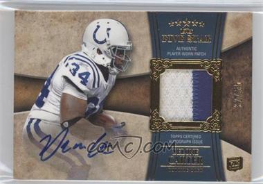 2011 Topps Five Star - [Base] - Gold #162 - Rookie Patch Autograph - Delone Carter /55