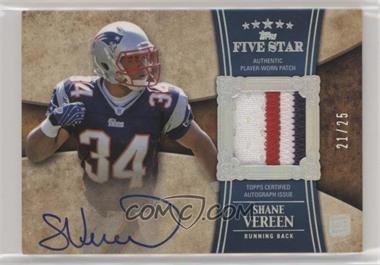 2011 Topps Five Star - [Base] - Rainbow #183 - Rookie Patch Autograph - Shane Vereen /25