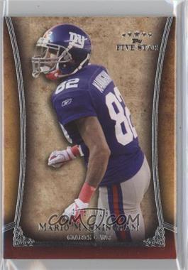 2011 Topps Five Star - [Base] #107 - Mario Manningham /129