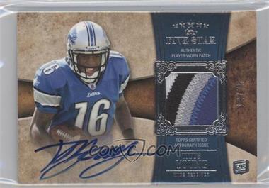 2011 Topps Five Star - [Base] #177 - Rookie Patch Autograph - Titus Young /75