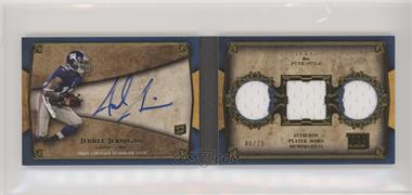 2011 Topps Five Star - Futures 3-Piece Autographed Book - Gold #FSFA3-JJE - Jerrel Jernigan /15