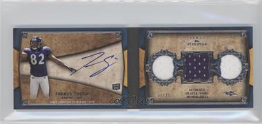 2011 Topps Five Star - Futures 3-Piece Autographed Book #FSFA3-TS - Torrey Smith /35