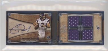 2011 Topps Five Star - Futures 4-Piece Autographed Book #FSFA4-CP - Christian Ponder /35 [Noted]