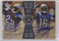 Mikel Leshoure, Titus Young #/20