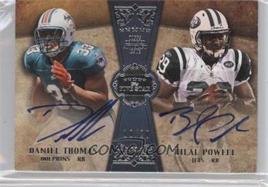 2011 Topps Five Star - Futures Dual Autographs #FSFDA-TP - Daniel Thomas, Bilal Powell /20