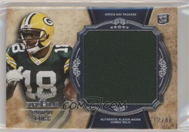 2011 Topps Five Star - Jumbo Jersey Relics #FSJJR-RC - Randall Cobb /88