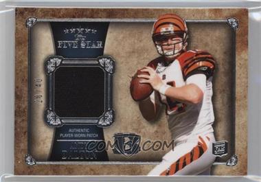 2011 Topps Five Star - Patch Relics #FSP-AD - Andy Dalton /40
