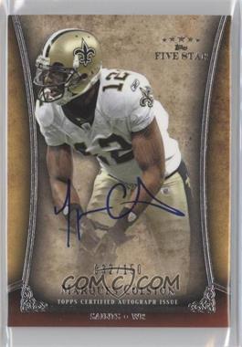 2011 Topps Five Star - Signatures #FSS-MC - Marques Colston /150