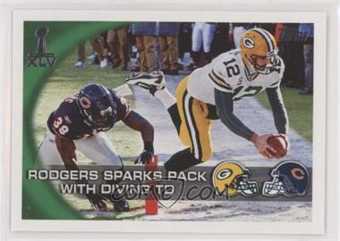 2011 Topps Green Bay Packers Super Bowl XLV Champions - [Base] #SBXLV-23 - Aaron Rodgers