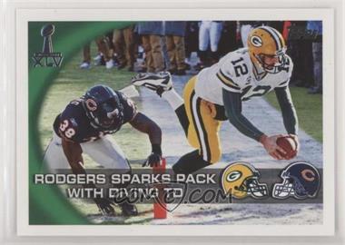 2011 Topps Green Bay Packers Super Bowl XLV Champions - [Base] #SBXLV-23 - Aaron Rodgers