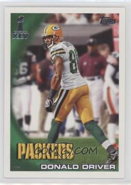 2011 Topps Green Bay Packers Super Bowl XLV Champions - [Base] #SBXLV-4 - Donald Driver