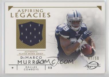 2011 Topps Gridiron Legends - Aspiring Legacies Relics - Gold #ALR-DM - DeMarco Murray /50