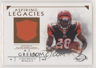 2011 Topps Gridiron Legends - Aspiring Legacies Relics #ALR-AJG - A.J. Green