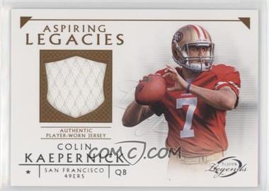 2011 Topps Gridiron Legends - Aspiring Legacies Relics #ALR-CK - Colin Kaepernick