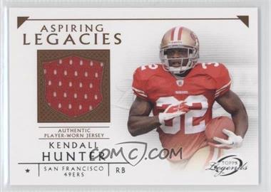 2011 Topps Gridiron Legends - Aspiring Legacies Relics #ALR-KH - Kendall Hunter