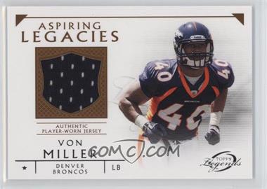 2011 Topps Gridiron Legends - Aspiring Legacies Relics #ALR-VM - Von Miller