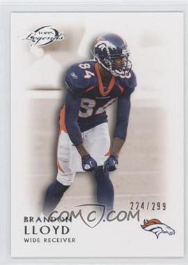 2011 Topps Gridiron Legends - [Base] - Bronze #151 - Brandon Lloyd /299