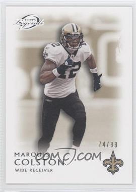 2011 Topps Gridiron Legends - [Base] - Gold #124 - Marques Colston /99