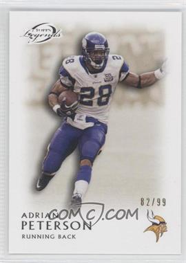 2011 Topps Gridiron Legends - [Base] - Gold #139 - Adrian Peterson /99