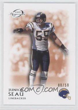 2011 Topps Gridiron Legends - [Base] - Orange #2 - Junior Seau /50