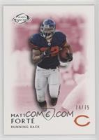 Matt Forte [Noted] #/75