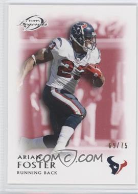 2011 Topps Gridiron Legends - [Base] - Red #111 - Arian Foster /75