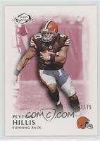 Peyton Hillis #/75