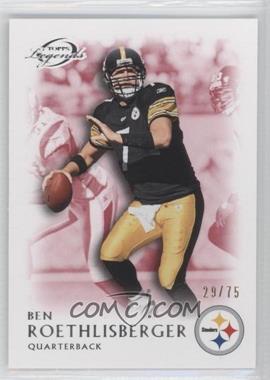 2011 Topps Gridiron Legends - [Base] - Red #133 - Ben Roethlisberger /75