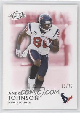 2011 Topps Gridiron Legends - [Base] - Red #52 - Andre Johnson /75