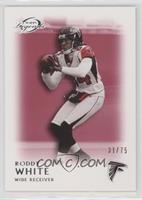 Roddy White #/75