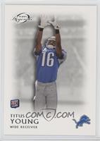 Titus Young [Noted]