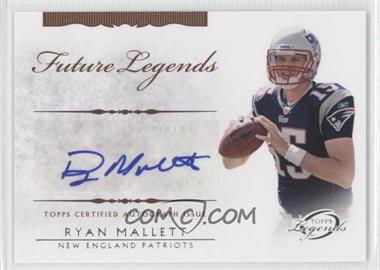 2011 Topps Gridiron Legends - Future Legends Autographs #FLA-RM - Ryan Mallett