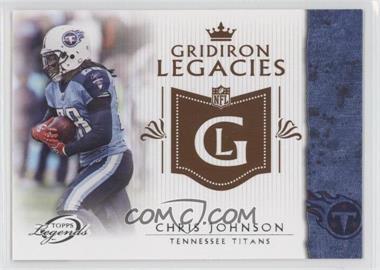 2011 Topps Gridiron Legends - Gridiron Legacies #GL-CJ - Chris Johnson