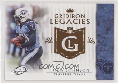 2011 Topps Gridiron Legends - Gridiron Legacies #GL-CJ - Chris Johnson