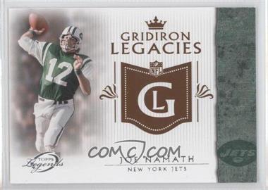 2011 Topps Gridiron Legends - Gridiron Legacies #GL-JN - Joe Namath