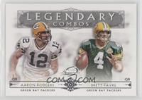 Aaron Rodgers, Brett Favre