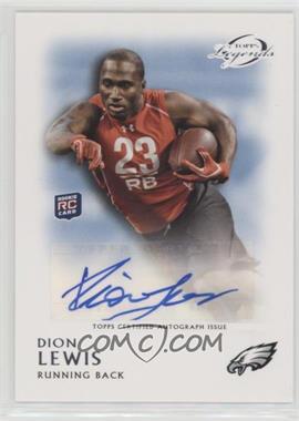 2011 Topps Gridiron Legends - Rookie Autographs - Blue #RA-DLE - Dion Lewis