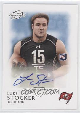 2011 Topps Gridiron Legends - Rookie Autographs - Blue #RA-LS - Luke Stocker