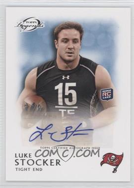 2011 Topps Gridiron Legends - Rookie Autographs - Blue #RA-LS - Luke Stocker