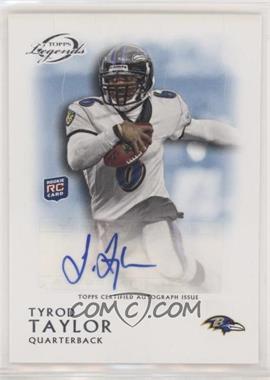 2011 Topps Gridiron Legends - Rookie Autographs - Blue #RA-TTA - Tyrod Taylor [Noted]