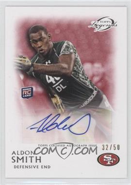 2011 Topps Gridiron Legends - Rookie Autographs - Red #RA-AS - Aldon Smith /50