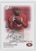 Ronald Johnson #/50