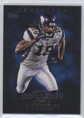 2011 Topps Inception - [Base] - Blue #14 - Sidney Rice /209