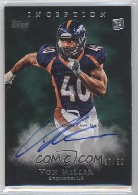 2011 Topps Inception - [Base] - Green #113 - Von Miller /50