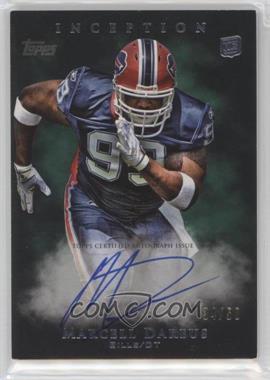 2011 Topps Inception - [Base] - Green #133 - Marcell Dareus /50