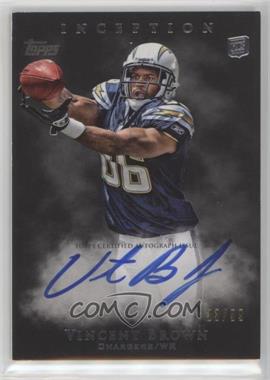 2011 Topps Inception - [Base] - Grey #129 - Vincent Brown /99