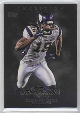 2011 Topps Inception - [Base] - Grey #14 - Sidney Rice /106