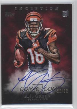 2011 Topps Inception - [Base] - Red #130 - A.J. Green /25